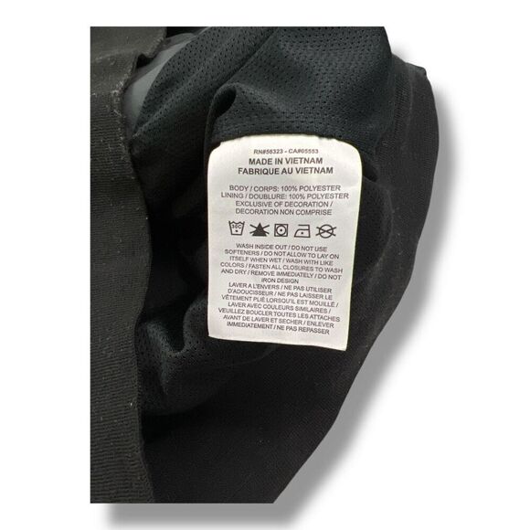 Nike Windrunner Kids Windbreaker Black Jacket Size Extra Small - Picture 4 of 5